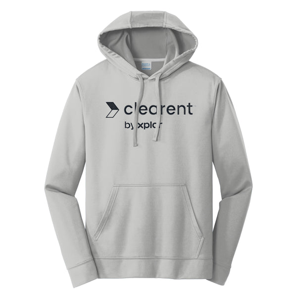 Clearent: Full-Front Embroidered Performance Hoodie