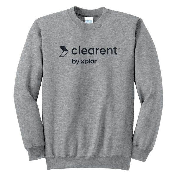 Clearent: Heavy Embroidered Crewneck Sweatshirt