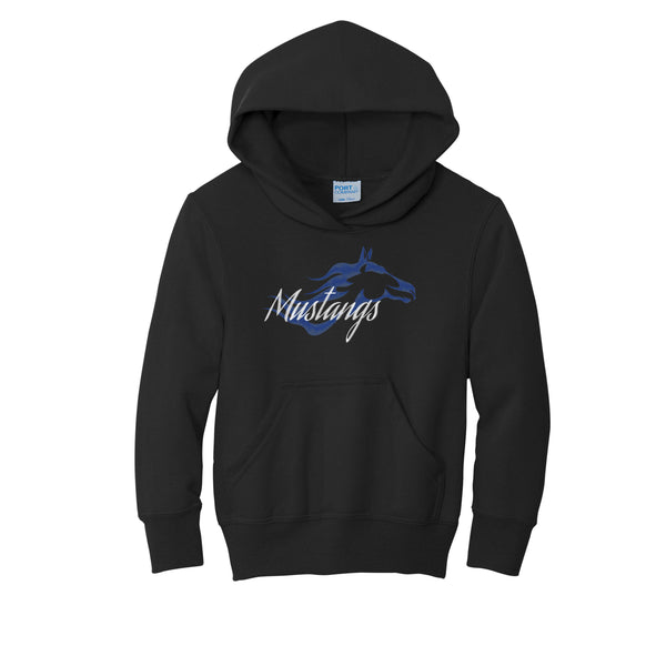 Mustangs: Youth Embroidered Classic Hoodie