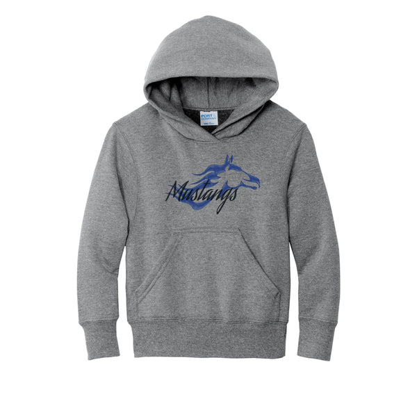 Mustangs: Youth Embroidered Classic Hoodie