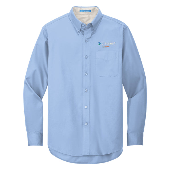 Clearent: TALL Long Sleeve Easy Care Shirt