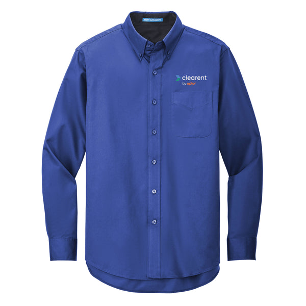 Clearent: TALL Long Sleeve Easy Care Shirt