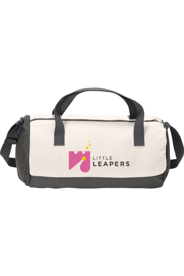 Little Leapers: Cotton Barrel Duffel