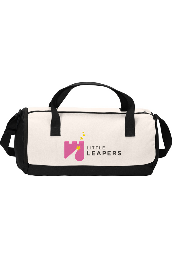 Little Leapers: Cotton Barrel Duffel