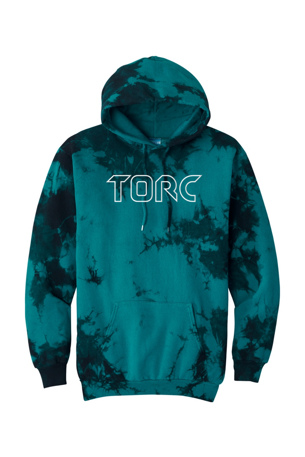 Torc: Crystal Tie-Dye Pullover Hoodie