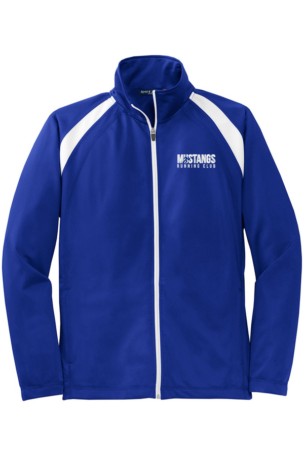 Mustangs Running Club: ADULT Tricot Track Jacket