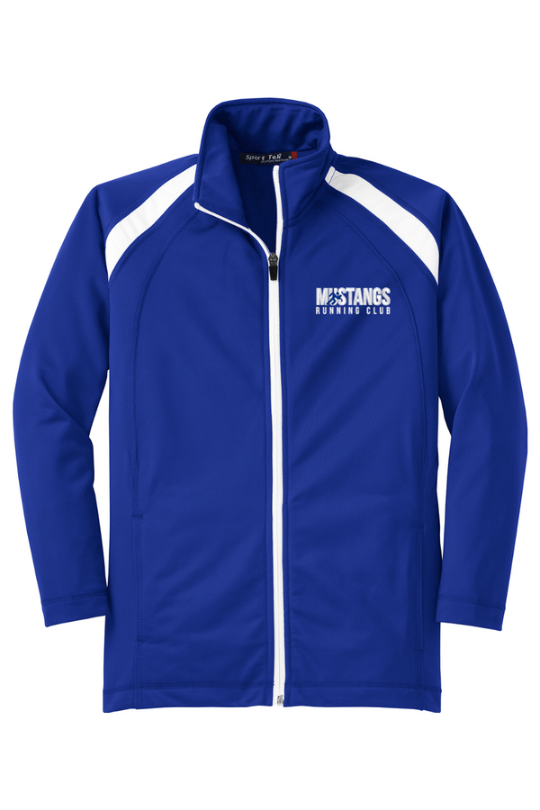 Mustangs Running Club: YOUTH Embroidered Tricot Track Jacket