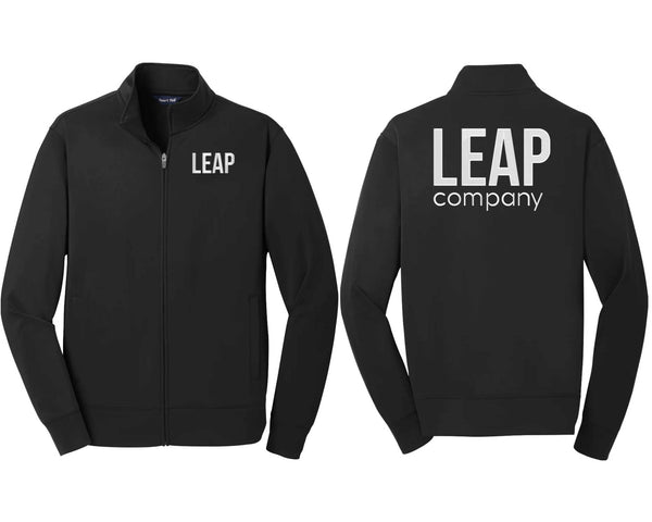 Leap: ADULT Sport-Wick Fleece Full-Zip Jacket (Embroidered Front and Back)