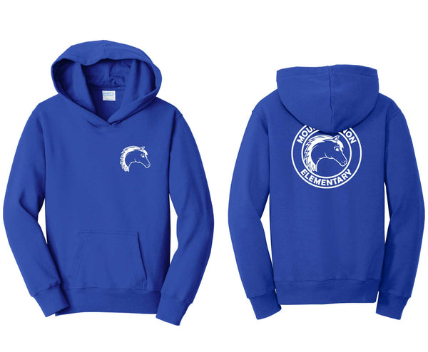 MVES PTA Pre-Order: YOUTH Ringspun Fleece Hoodie (Distributed by PTA)