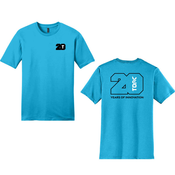 Torc 20th: ADULT Ringspun Tee (Printed Front and Back)