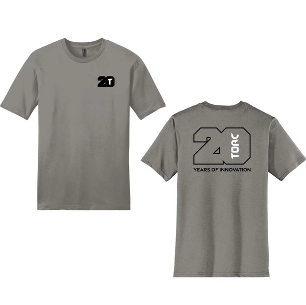 Torc 20th: ADULT Ringspun Tee (Printed Front and Back)