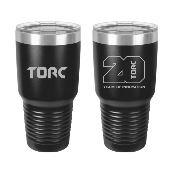 Torc 20th: 30oz Stainless Steel Tumbler (Engraved Front and Back)