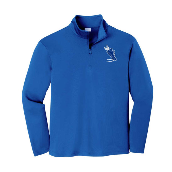 Mustangs Running Club: YOUTH Embroidered Lightweight Performance Quarter Zip
