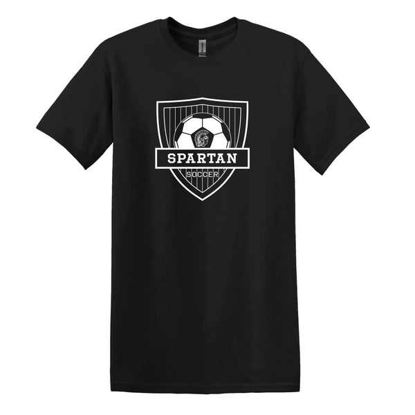 Spartan Soccer: Unisex SoftStyle Printed T