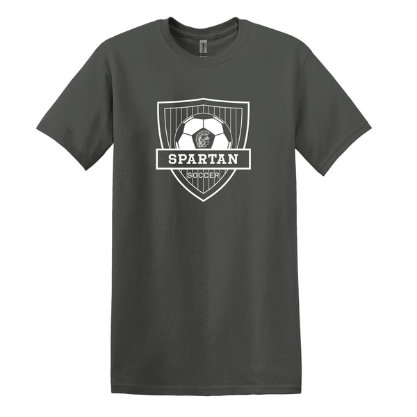 Spartan Soccer: Unisex SoftStyle Printed T