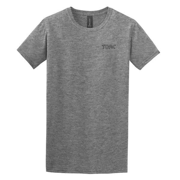 Torc: SoftStyle Heather Blend Embroidered T
