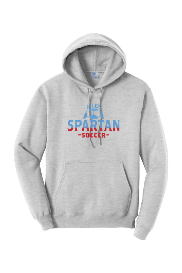 Spartan Soccer: Embroidered Hooded Sweatshirt