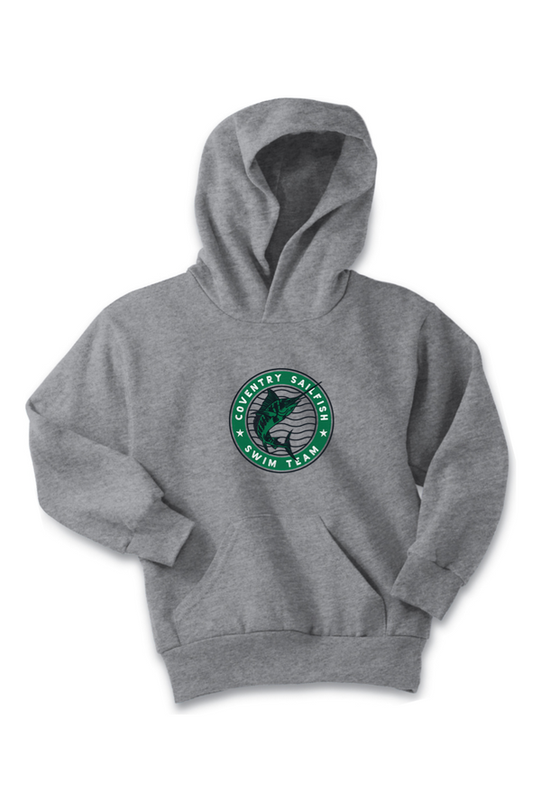 Coventry Sailfish: YOUTH Fleece Pullover Hooded Sweatshirt