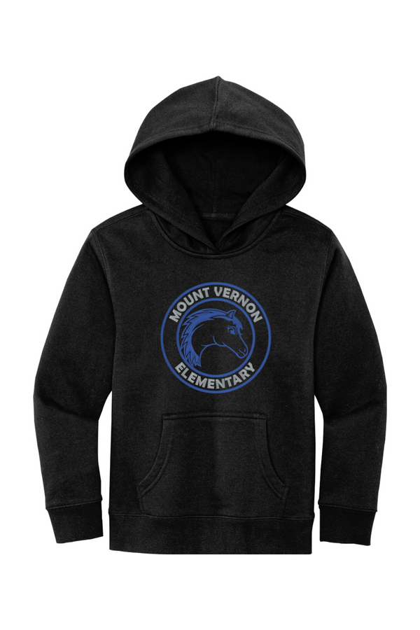 MVES: YOUTH Embroidered Ringspun Fleece Hoodie