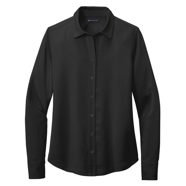 Brooks Brothers: Women’s Full-Button Satin Blouse