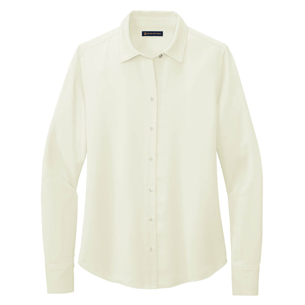 Brooks Brothers: Women’s Full-Button Satin Blouse