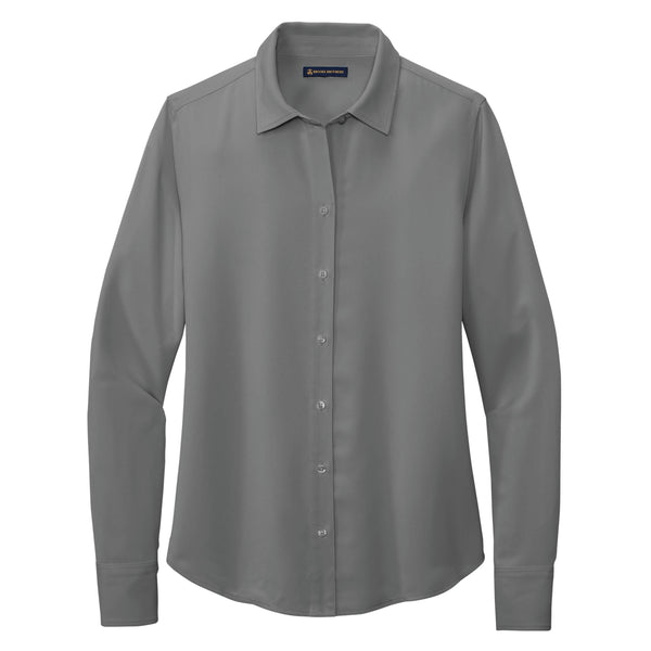 Brooks Brothers: Women’s Full-Button Satin Blouse