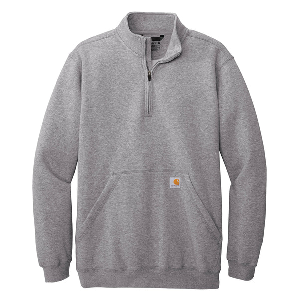 Carhartt: Midweight 1/4-Zip Mock Neck Sweatshirt