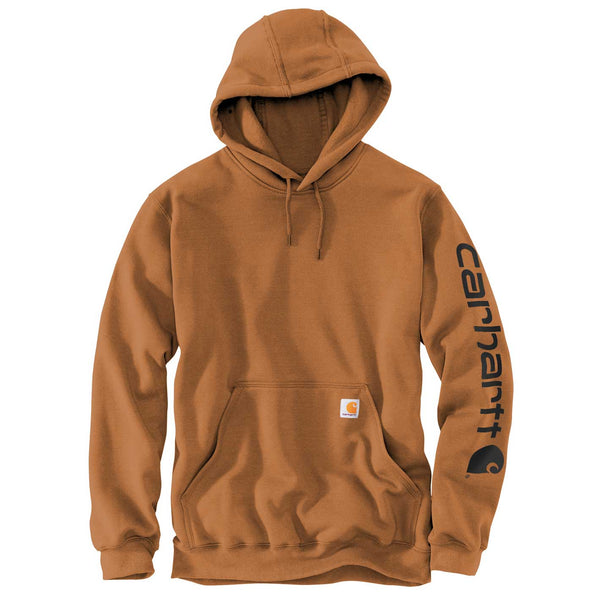 Carhartt: Midweight Hooded Logo Sweatshirt