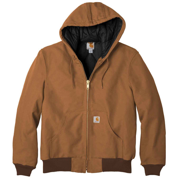 Carhartt: Quilted-Flannel-Lined Duck Active Jacket