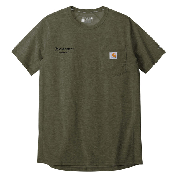 Clearent: Carhartt Force Short Sleeve Pocket T-Shirt