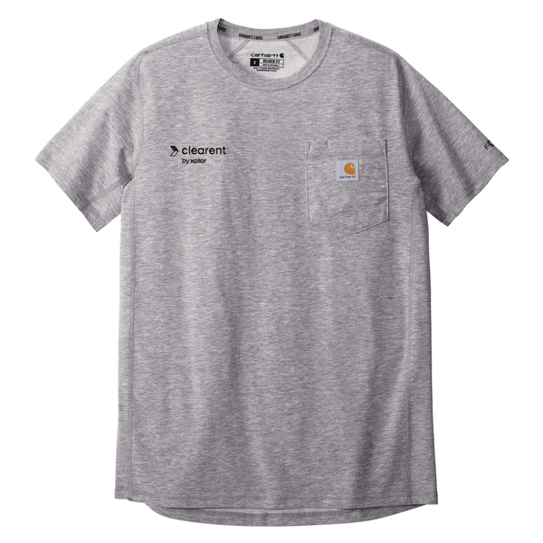 Clearent: Carhartt Force Short Sleeve Pocket T-Shirt