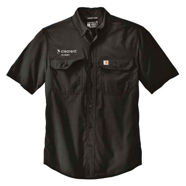 Clearent: Carhartt Force Solid Short Sleeve Shirt