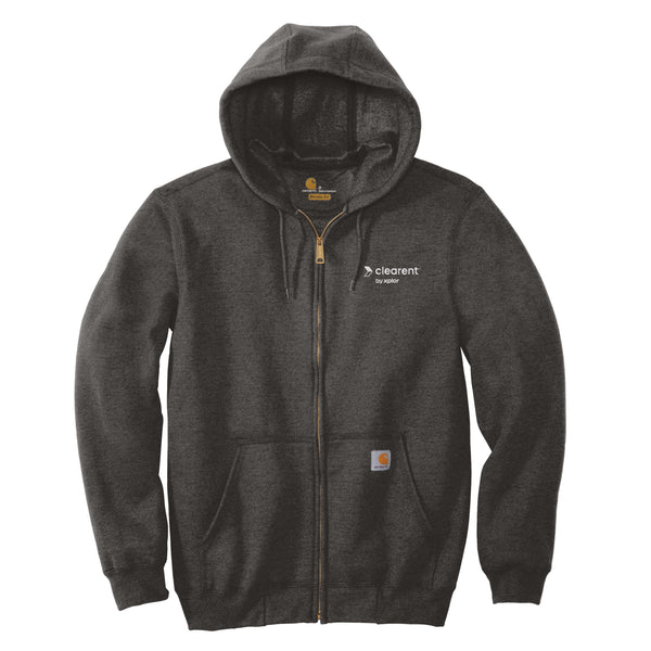 Clearent: Carhartt Midweight Hooded Zip-Front Sweatshirt