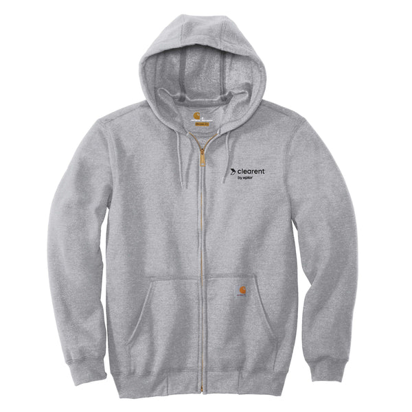 Clearent: Carhartt Midweight Hooded Zip-Front Sweatshirt