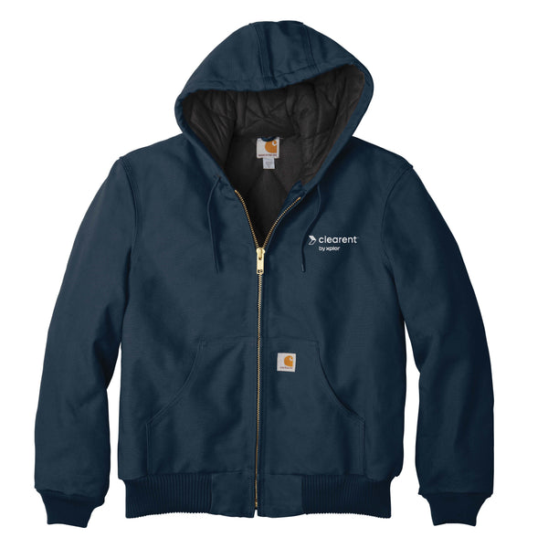 Clearent: Carhartt Quilted-Flannel-Lined Duck Active Jacket