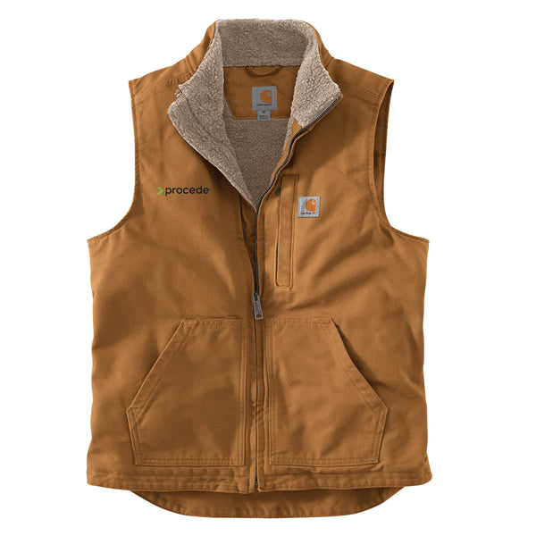 Procede:  Carhartt Sherpa-Lined Mock Neck Vest