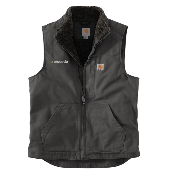 Procede:  Carhartt Sherpa-Lined Mock Neck Vest