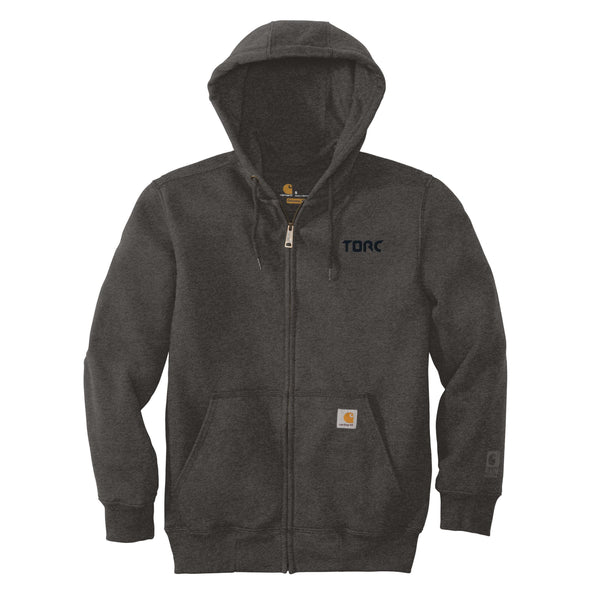 Torc: Carhartt Rain Defender Paxton Heavyweight Hooded Zip-Front Sweatshirt