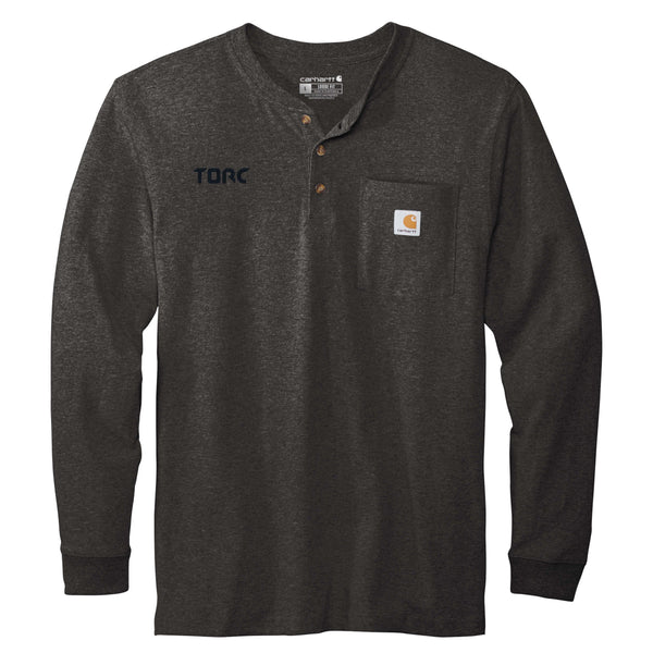 Torc: Carhartt Long Sleeve Sleeve Henley T-Shirt