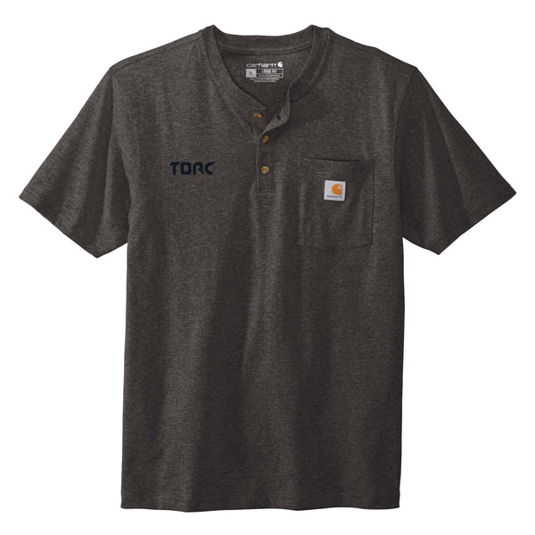 Torc: Carhartt Short Sleeve Sleeve Henley T-Shirt