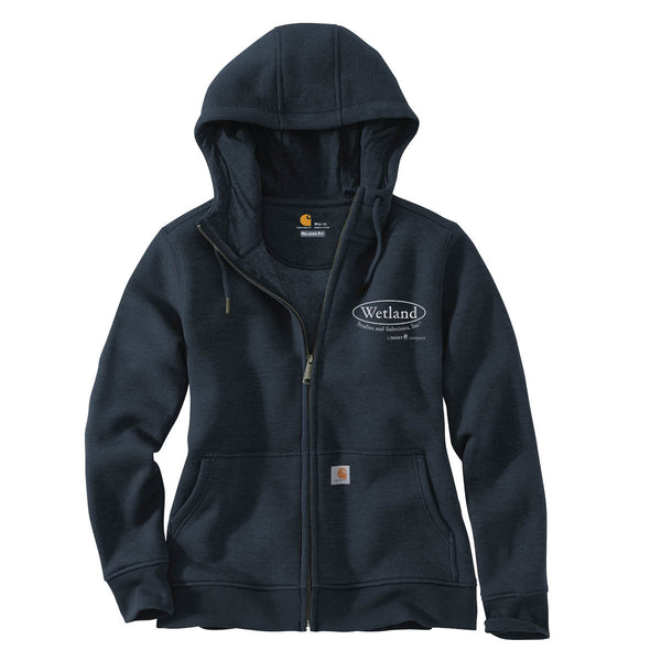 Wetland:  Carhartt Womens Clarksburg Full-Zip Hoodie