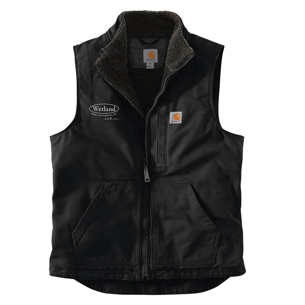 Wetland:  Carhartt Sherpa-Lined Mock Neck Vest