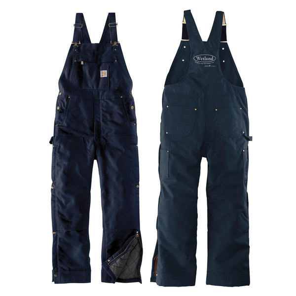Wetland:  Carhartt Firm Duck Insulated Bib Overalls with 31" In-Seam