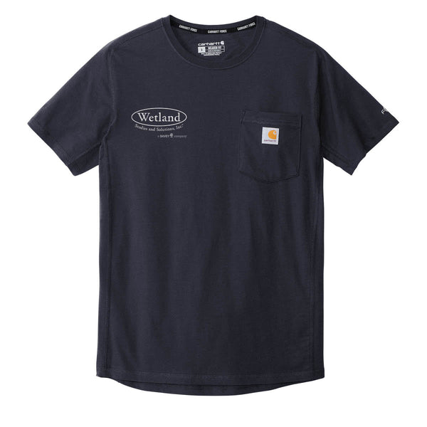 Wetland:  Carhartt Force Short Sleeve Pocket T-Shirt