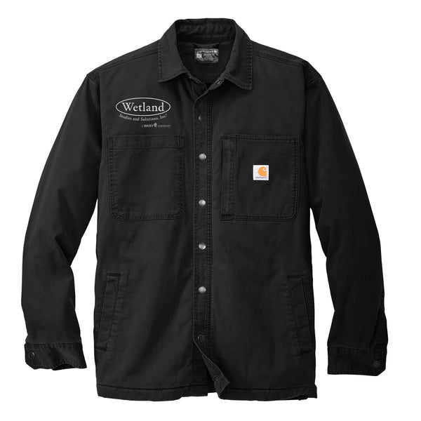 Wetland:  Carhartt Rugged Flex Fleece-Lined Shirt Jac