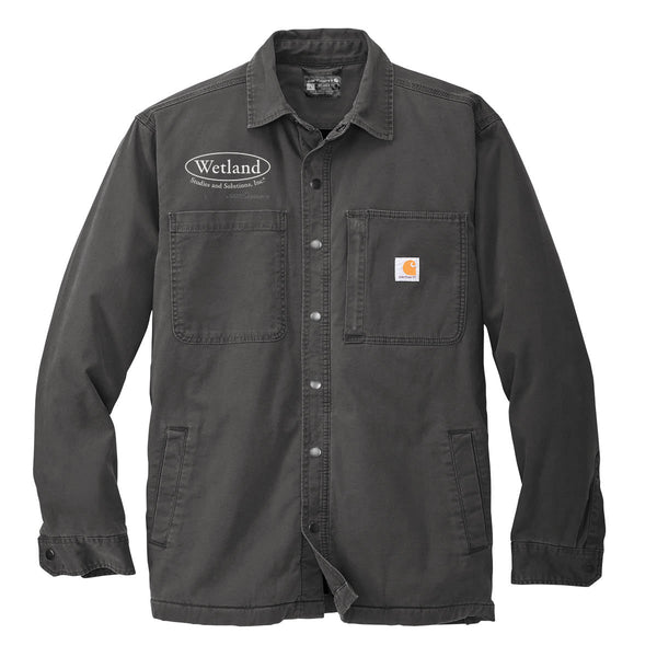 Wetland:  Carhartt Rugged Flex Fleece-Lined Shirt Jac