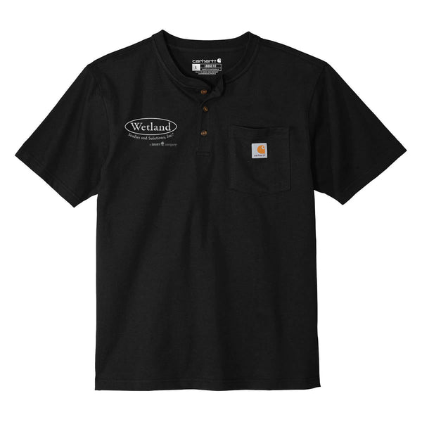 Wetland:  Carhartt Short Sleeve Sleeve Henley T-Shirt