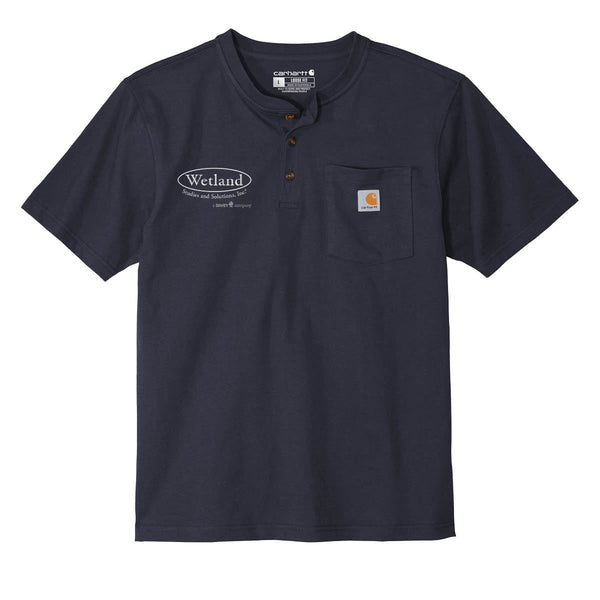 Wetland:  Carhartt Short Sleeve Sleeve Henley T-Shirt