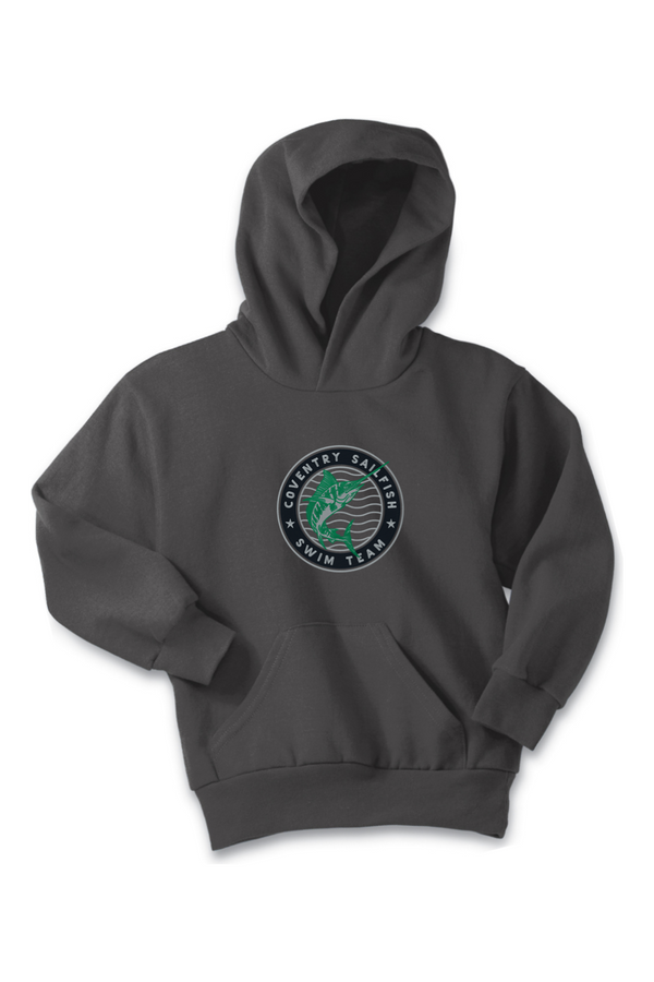 Coventry Sailfish: YOUTH Fleece Pullover Hooded Sweatshirt