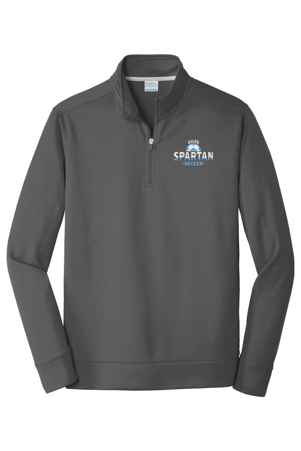 Spartan Soccer: Performance Fleece 1/4-Zip Pullover Sweatshirt